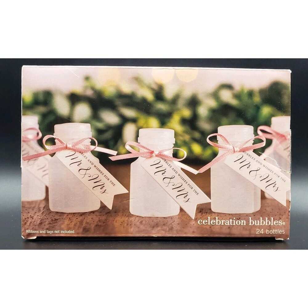 Studio his hers celebration bubbles wedding (24 bottles) each contains .6 fl oz!